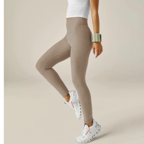 Beyond Yoga Spacedye Caught In The Midi Leggings–Birch Heather–Size Small NWOT - Picture 1 of 10